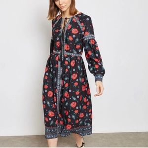 Revolve Endless Rose Red Floral Maxi Dress